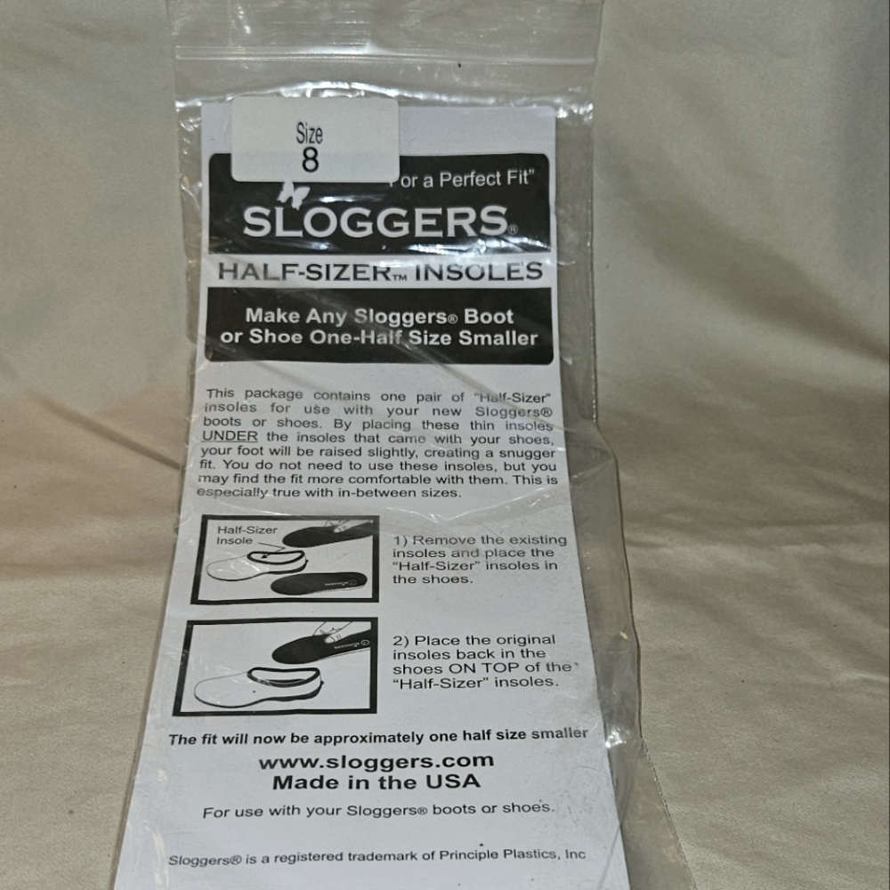 NWT- Half-sizer insoles